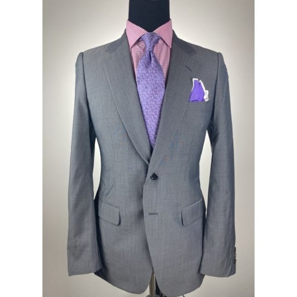 Prada Other - $1950.00 PRADA Gray Modern 2Btn Sport Jacket 40R 40 R